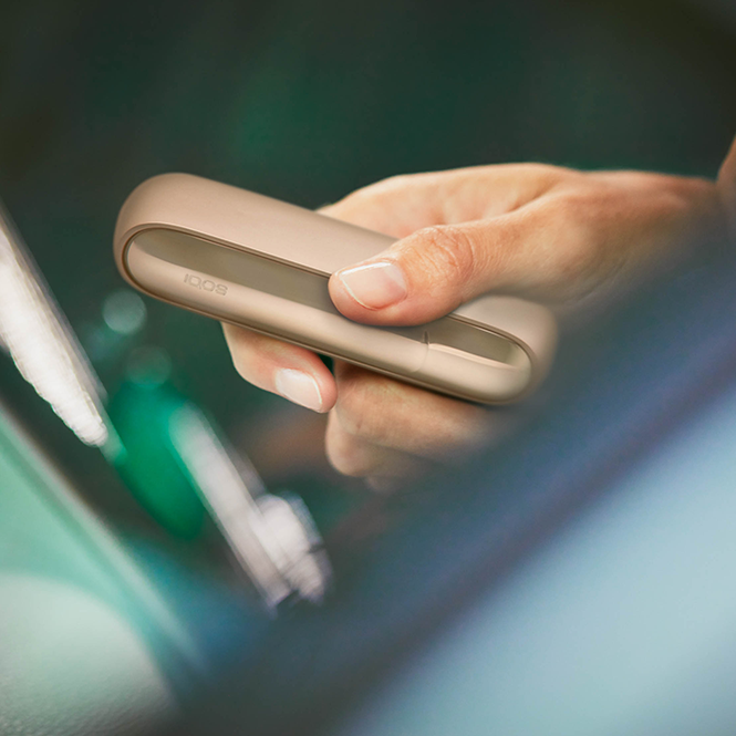 IQOS ierīces sildīšanas lāpstiņas struktūra un temperatūra