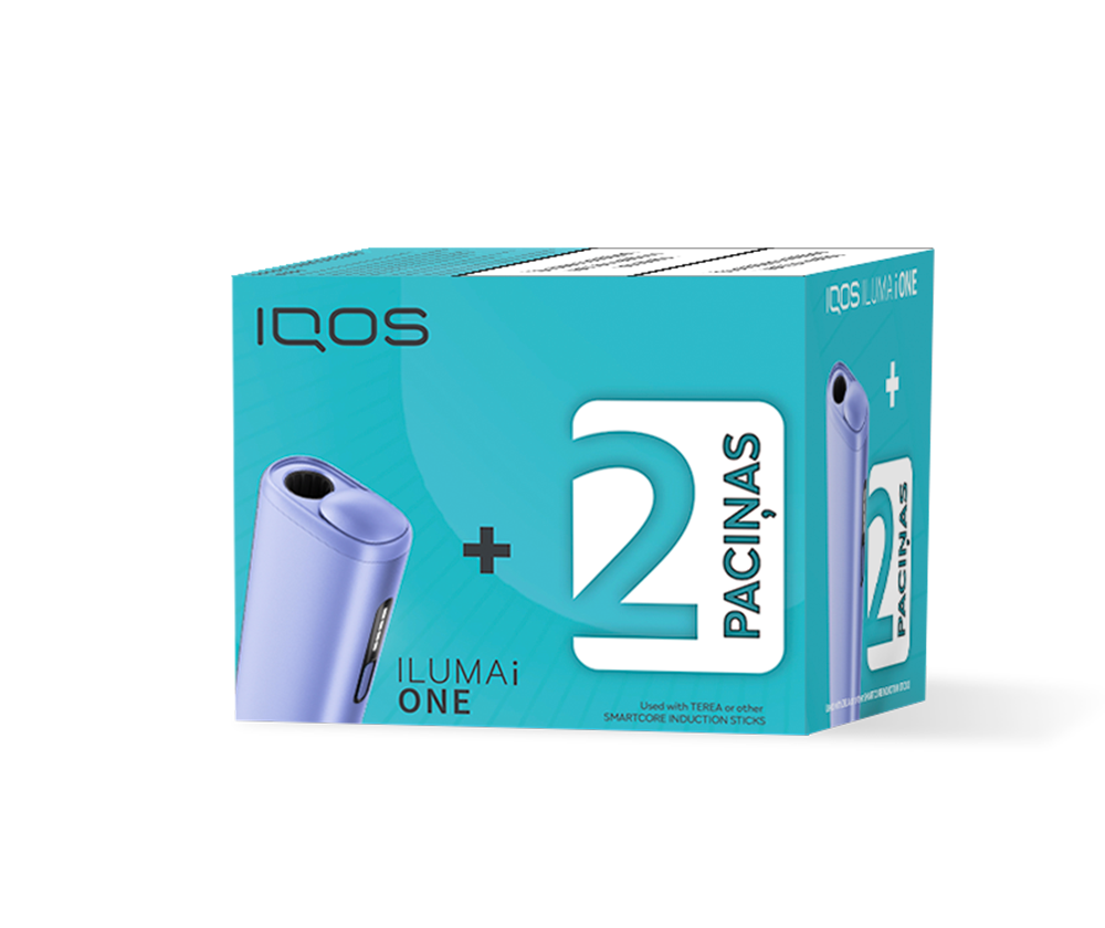 IQOS ILUMA i ONE and 2 TEREA packs