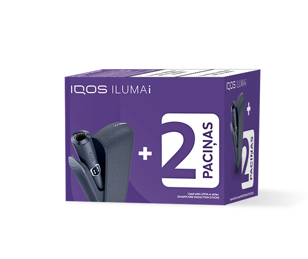 IQOS ILUMA i ONE and 2 LEVIA packs