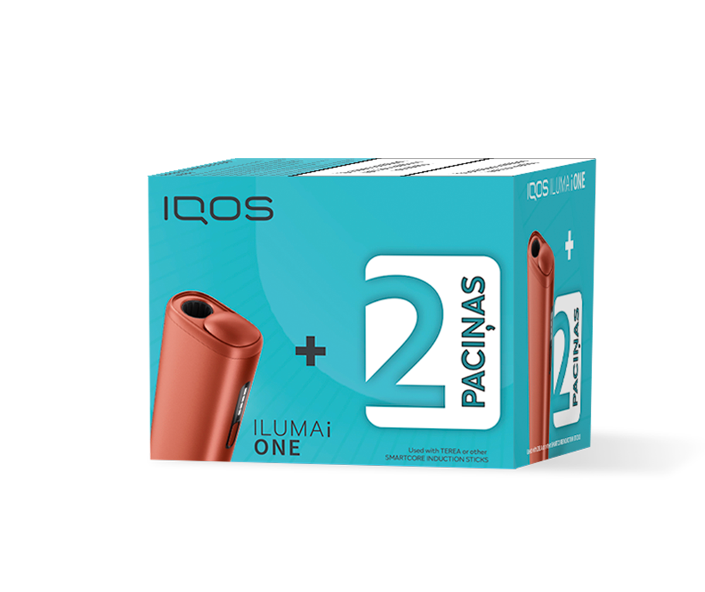 IQOS ILUMA i ONE and 2 TEREA packs