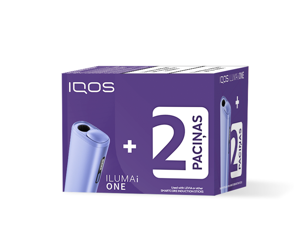 IQOS ILUMA i ONE and 2 LEVIA packs