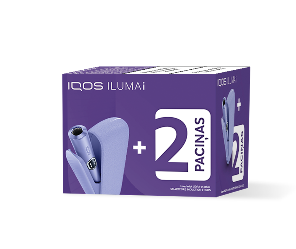 IQOS ILUMA i ONE and 2 LEVIA packs