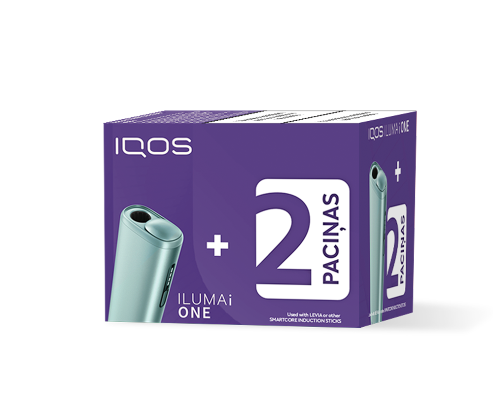 IQOS ILUMA i ONE and 2 LEVIA packs
