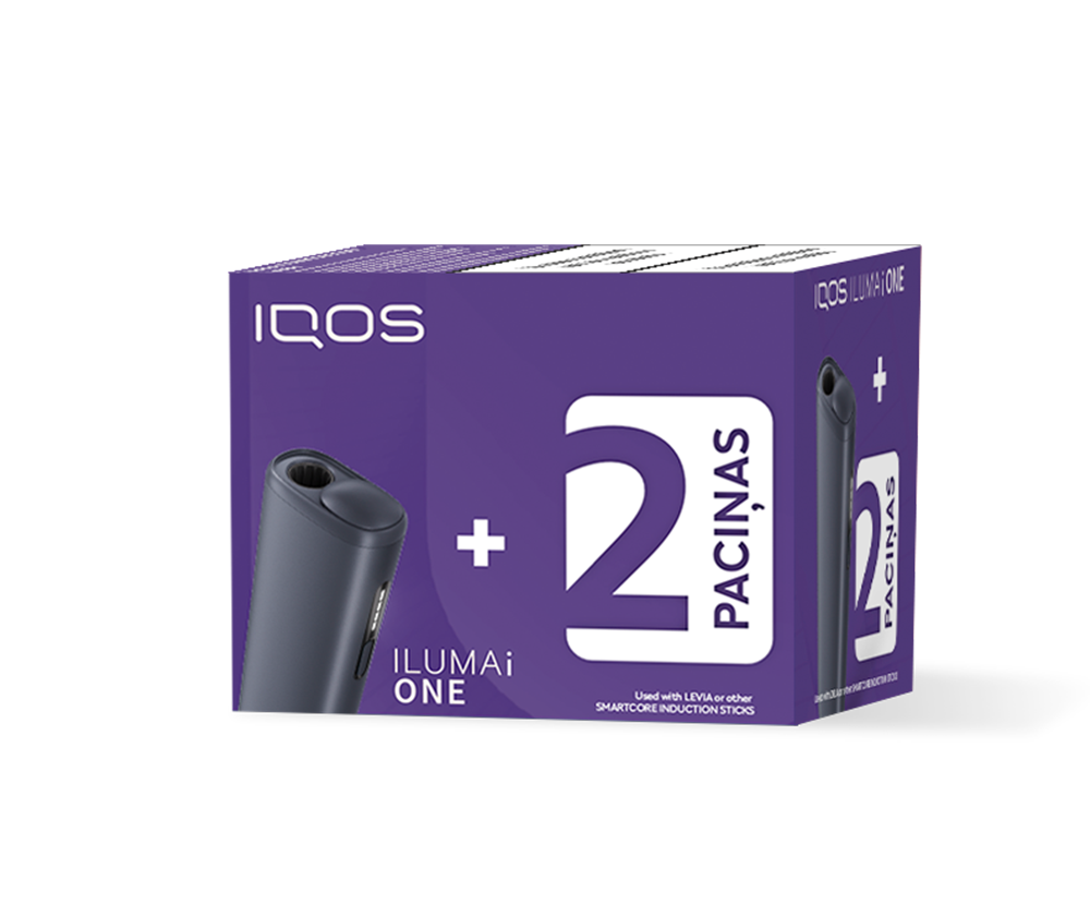 IQOS ILUMA i ONE and 2 LEVIA packs