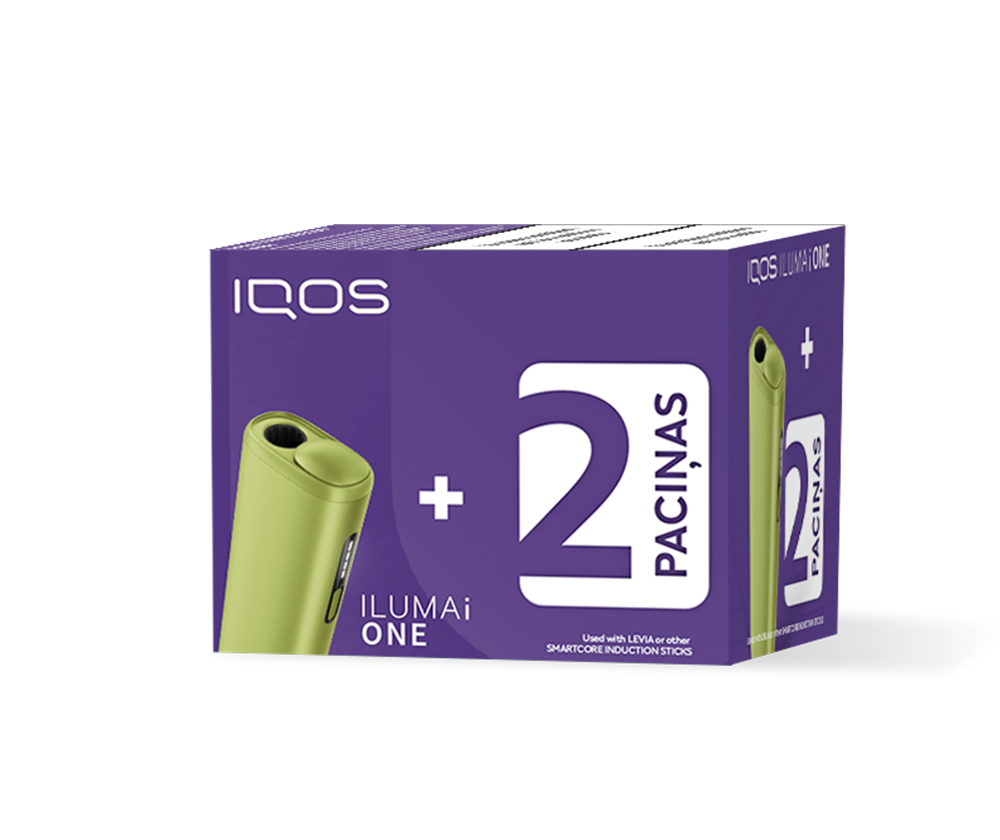 IQOS ILUMA i ONE and 2 LEVIA packs
